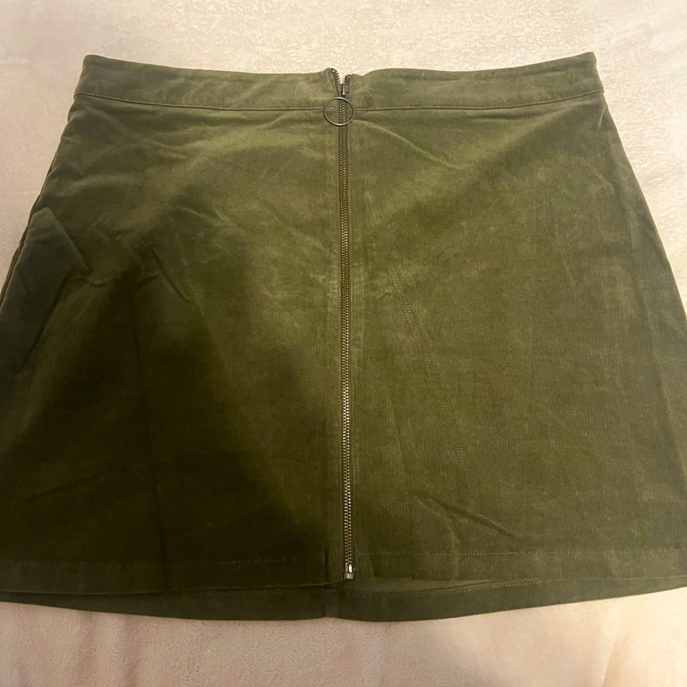 Corduroy mini skirt, sz 2x